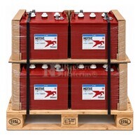 Pack 4 bater�as TROJAN T-105 | 225 Amperios 6 Voltios borne tipo coche AP